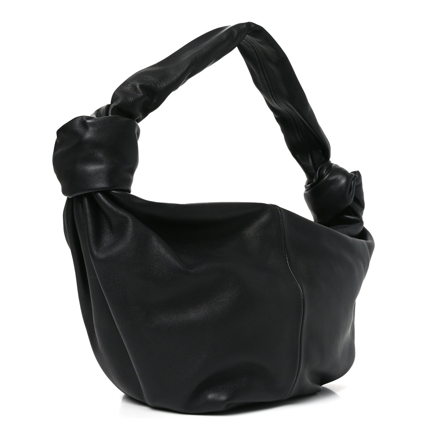 Bottega Veneta Calfskin Teen Double Knot Hobo Black 3 of 10