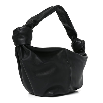 Bottega Veneta Calfskin Teen Double Knot Hobo Black 3 of 10
