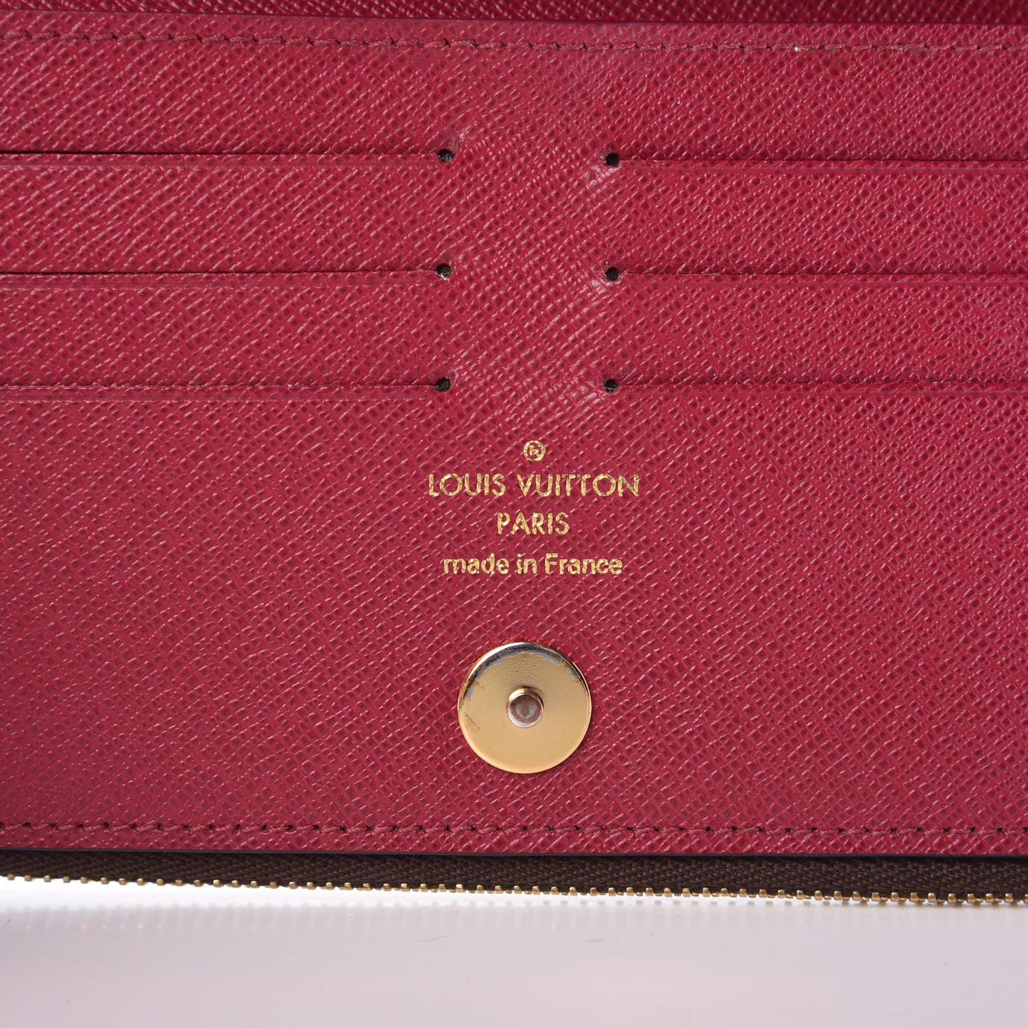 Louis Vuitton Monogram Adele Wallet Fuchsia 6 of 9