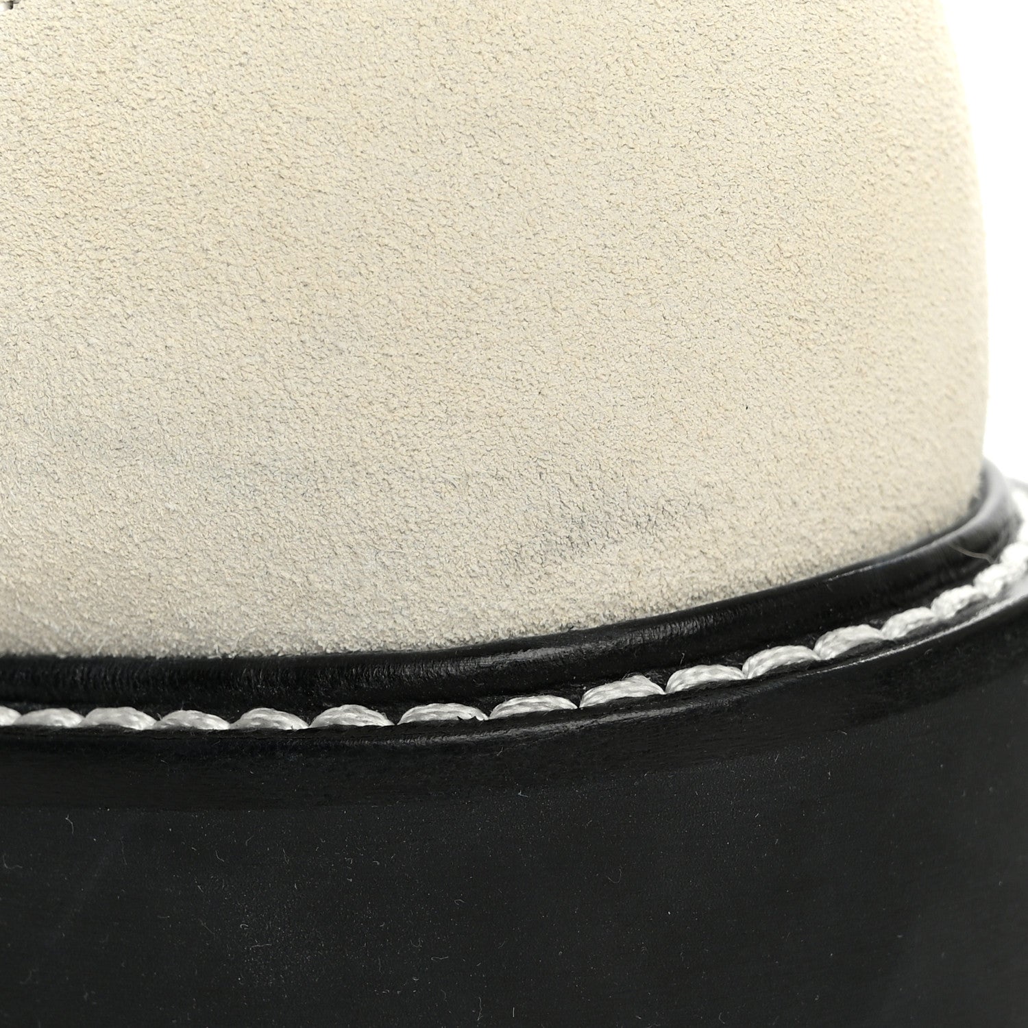 Louis Vuitton Calfskin Suede Territory Flat Ranger Boots 37.5 White 12 of 12