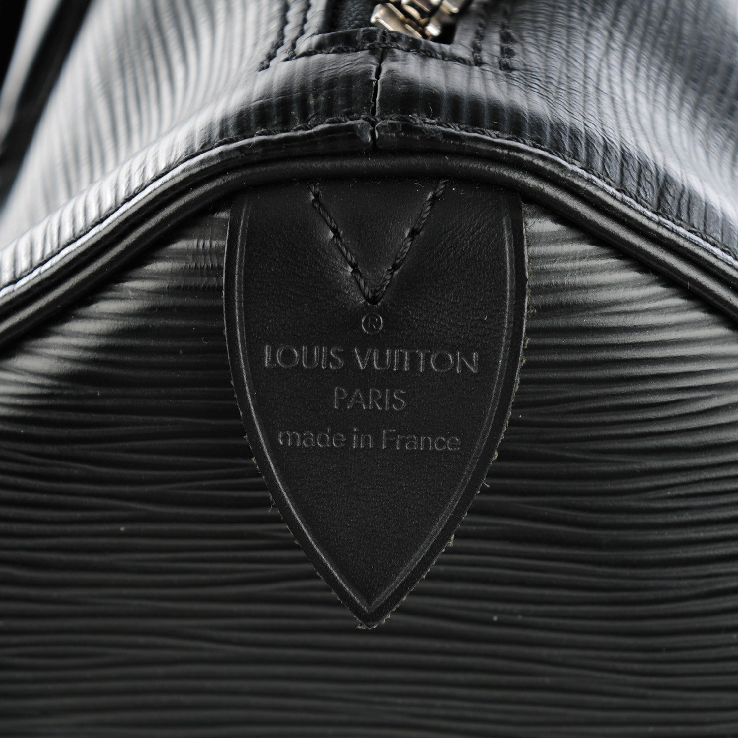 Louis Vuitton Epi Speedy 25 Black 7 of 8