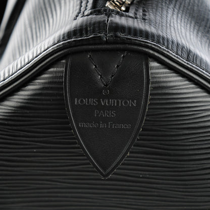 Louis Vuitton Epi Speedy 25 Black 7 of 8