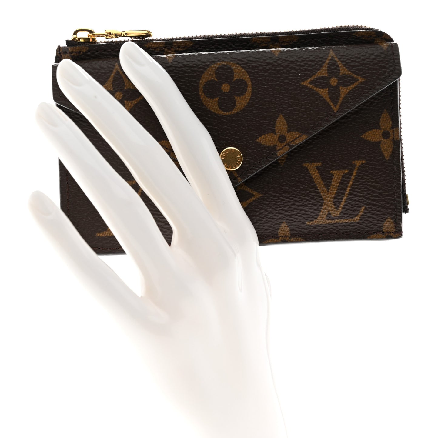 Monogram Recto Verso Card Holder Black
