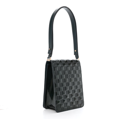 Louis Vuitton Damier Vernis Club Petrole Blue 3 of 14