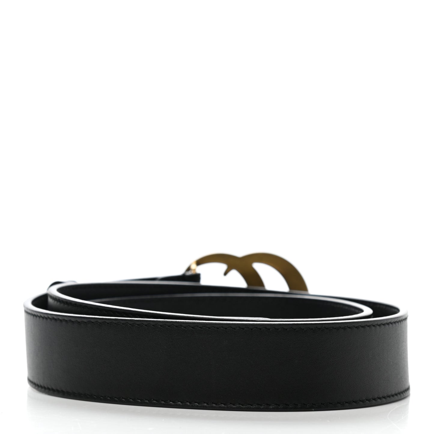 Calfskin Double G 30mm Belt 90 36 Black