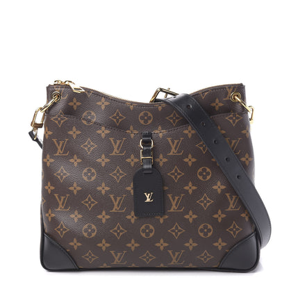 Louis Vuitton Monogram Odeon MM Black 1 of 10