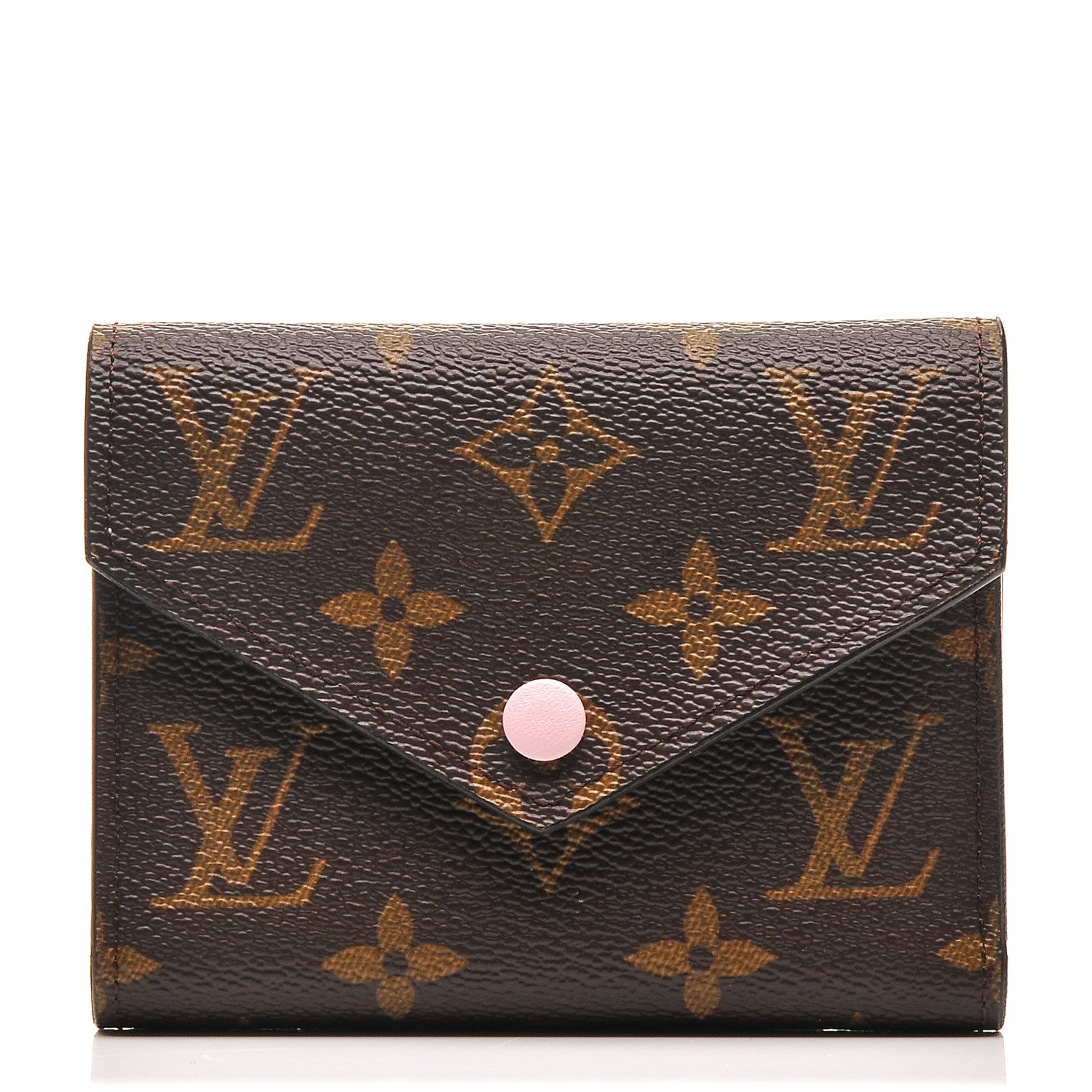 Louis Vuitton Monogram Victorine Wallet Rose Ballerine 1 of 6