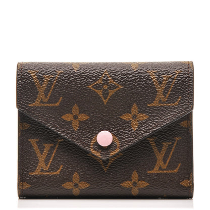 Louis Vuitton Monogram Victorine Wallet Rose Ballerine 1 of 6