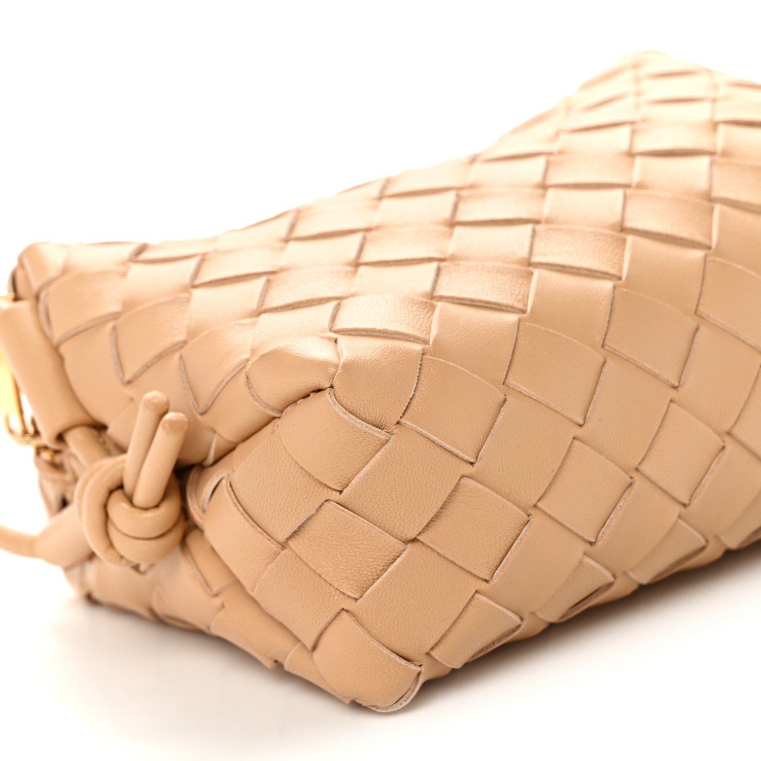 Bottega Veneta Nappa Intrecciato Mini Loop Camera Bag Almond 8 of 9