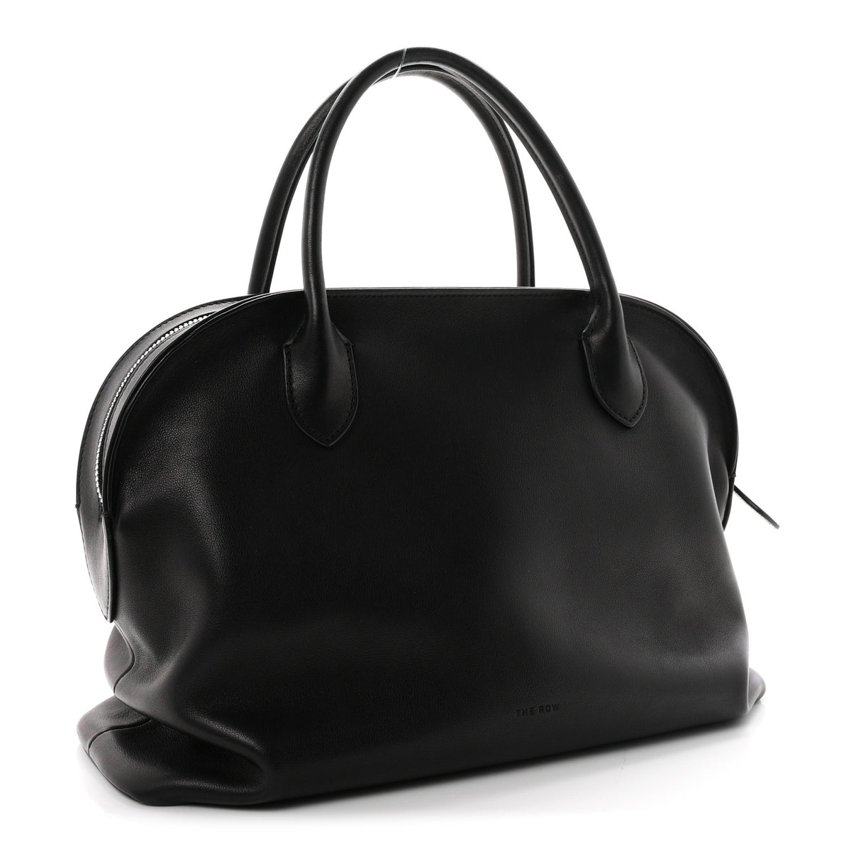 Polished Saddle Calfskin Agnes 12 Black