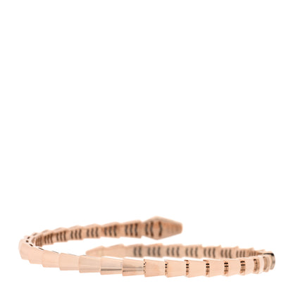 Bulgari 18K Rose Gold Serpenti Viper Bracelet M 2 of 4