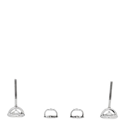 Tiffany Platinum Diamond 1.14ctw Elsa Peretti Diamonds By The Yard Earrings 3 of 6
