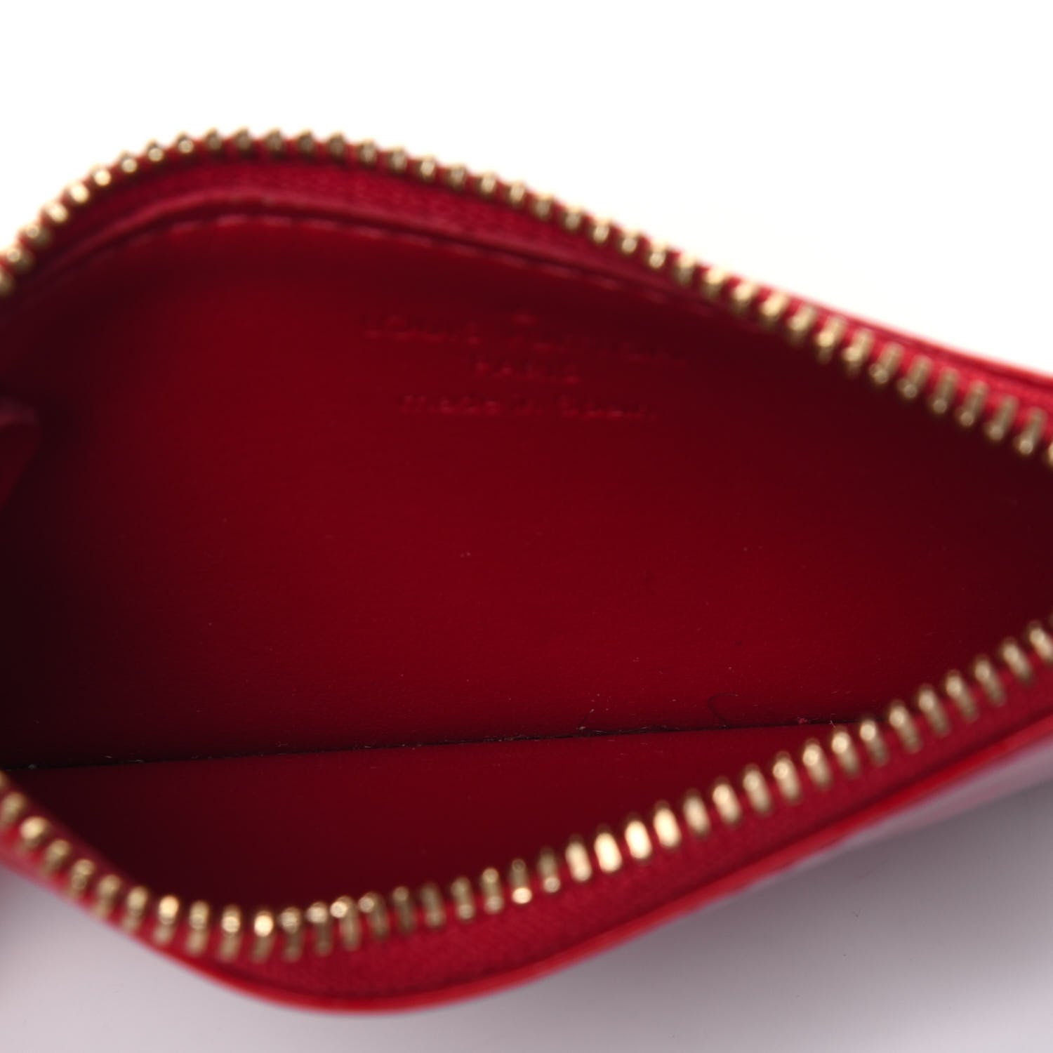 Louis Vuitton Vernis Key Pouch Rouge 5 of 10