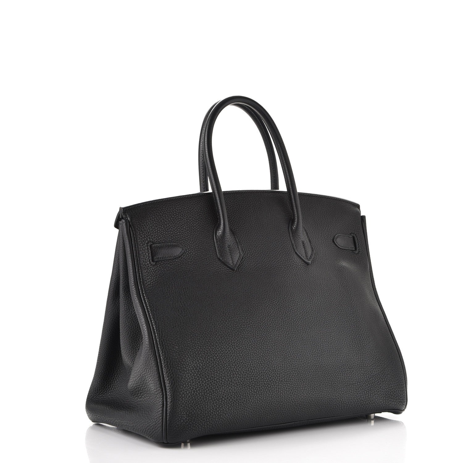 Hermes Taurillon Clemence Birkin 35 Black 3 of 37