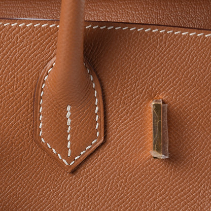 Hermes Epsom Birkin 30 Gold 28 of 36