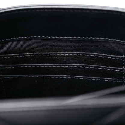Saint Laurent Calfskin Y Quilted Monogram Monochrome Toy Loulou Crossbody Bag Black 10 of 10