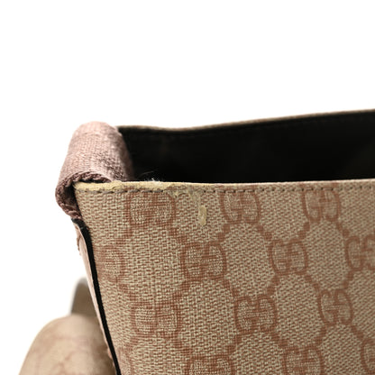 Gucci GG Supreme Monogram Messenger Diaper Bag Beige 13 of 13