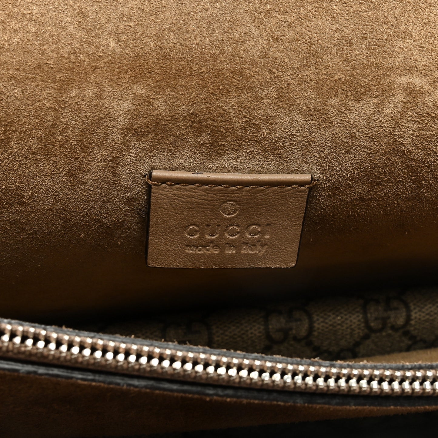 GG Supreme Monogram Small Dionysus Shoulder Bag Taupe