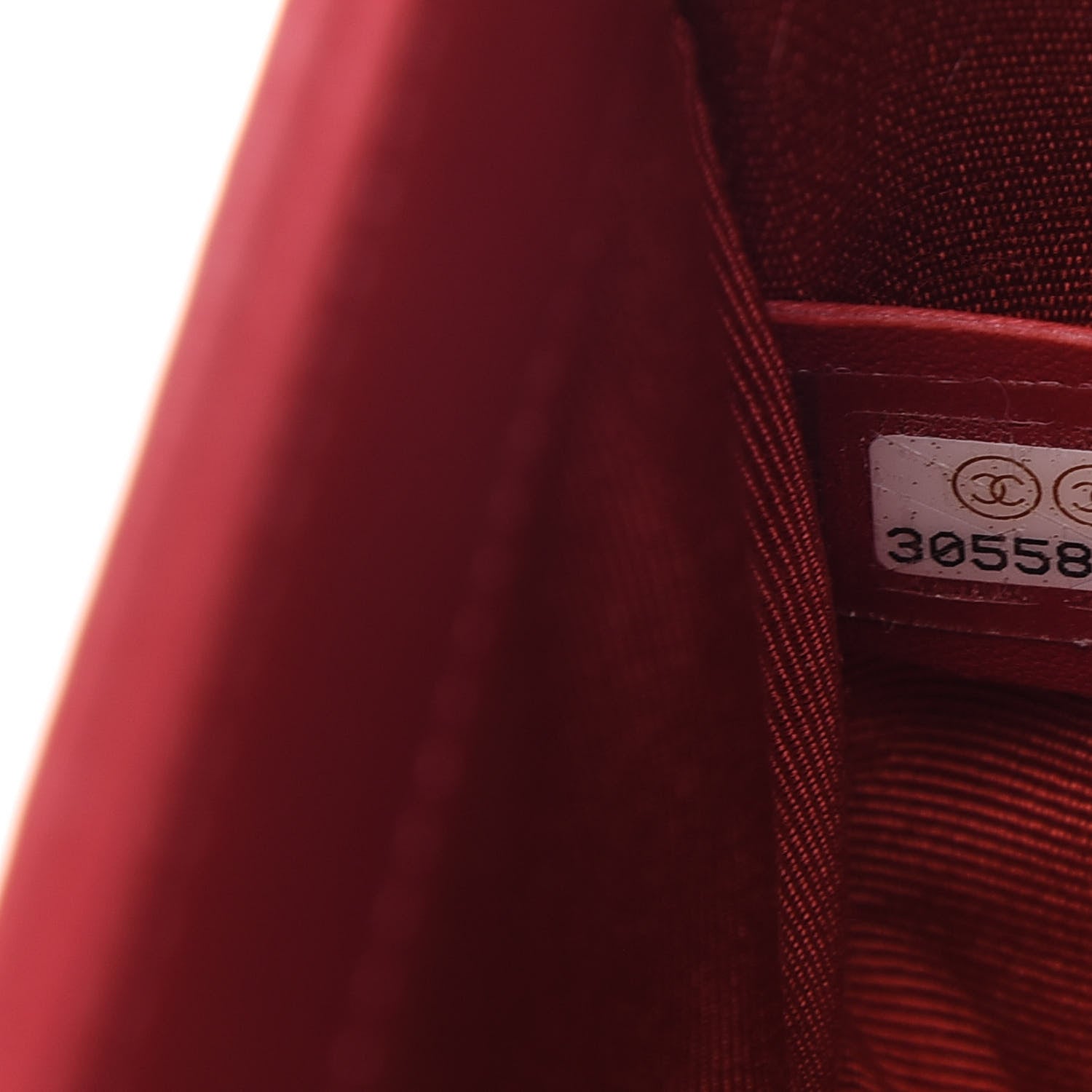 Chanel Calfskin Quilted Small Boy Logo Top Handle Flap Red 9 of 11