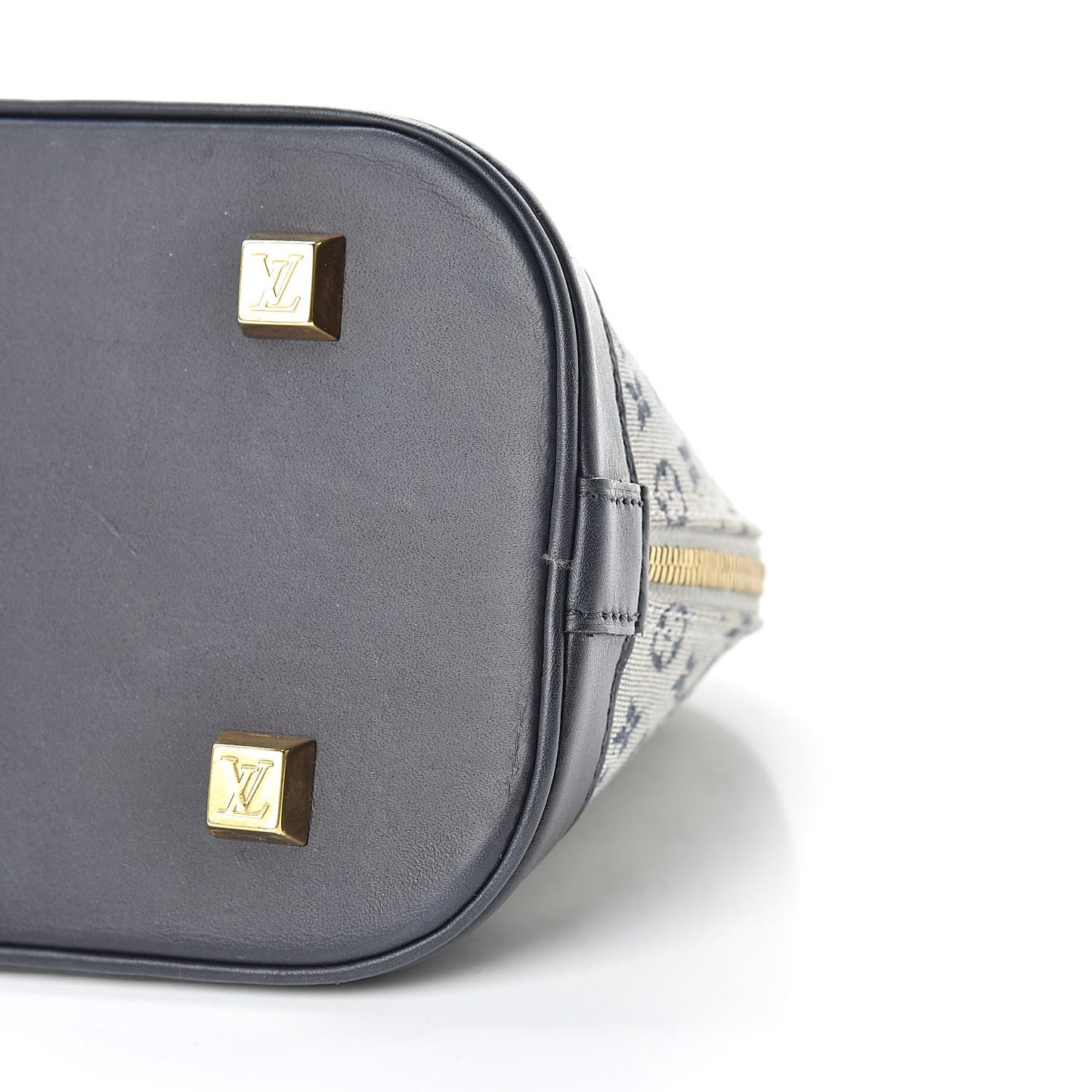 Mini Monogram Alma Long Blue