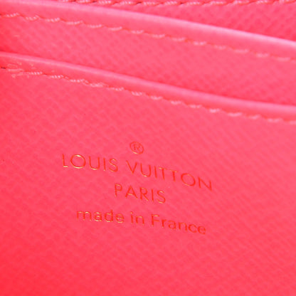Louis Vuitton Monogram Graffiti Zippy Coin Purse Fuchsia 6 of 8