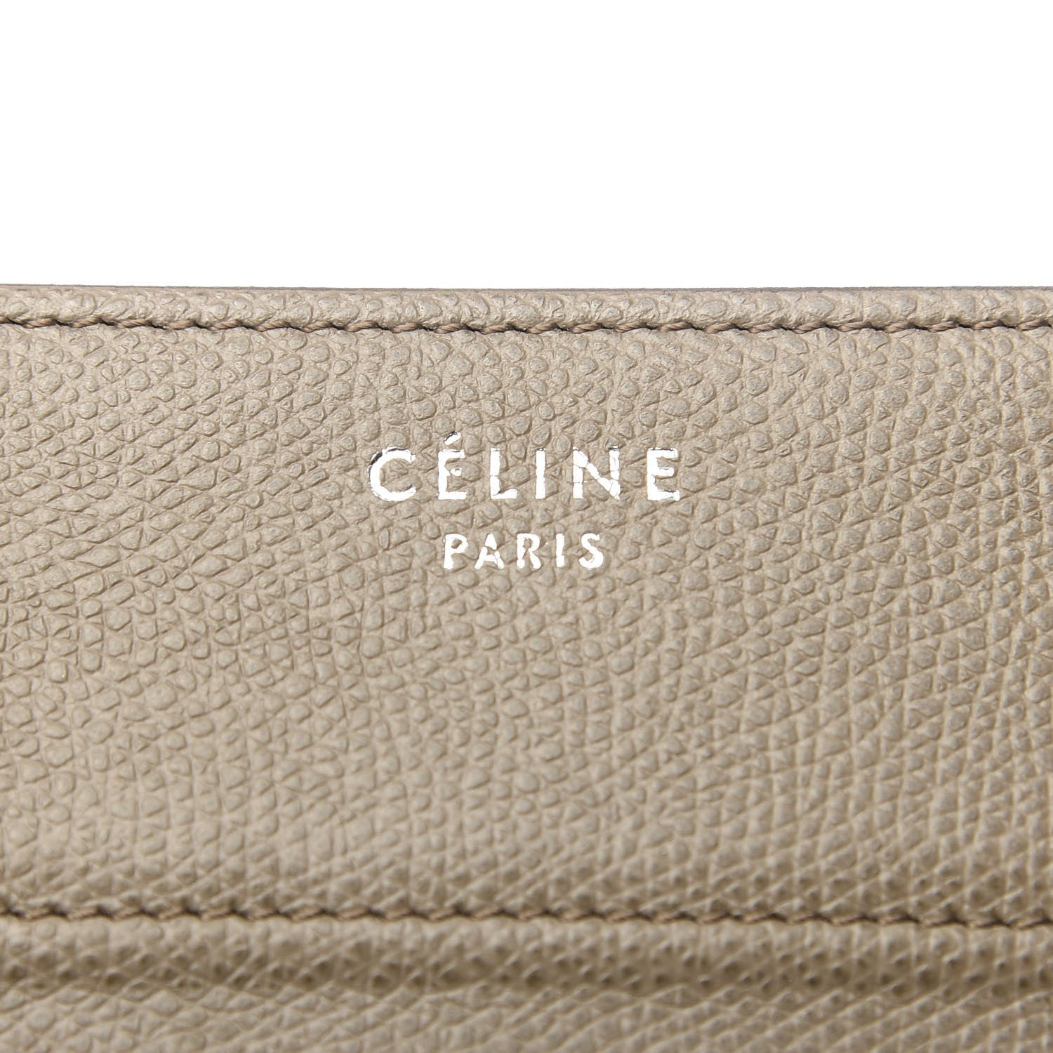 Celine Grained Calfskin Medium Phantom Luggage Taupe 8 of 10