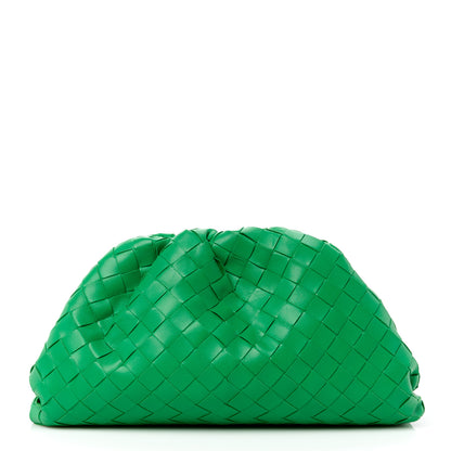 Bottega Veneta Nappa Maxi Intrecciato Teen Pouch Parakeet 1 of 15