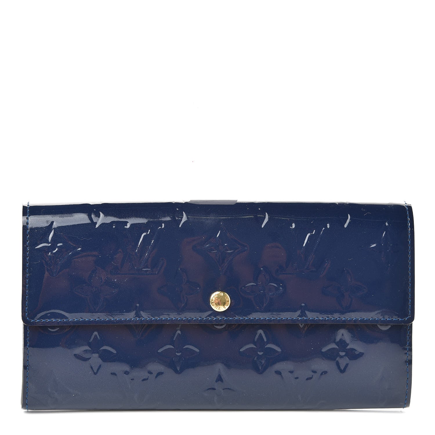 Louis Vuitton Vernis Sarah Wallet Grand Blue 1 of 7
