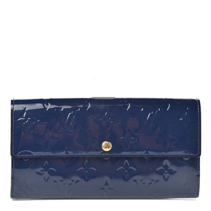 Louis Vuitton Vernis Sarah Wallet Grand Blue 1 of 7