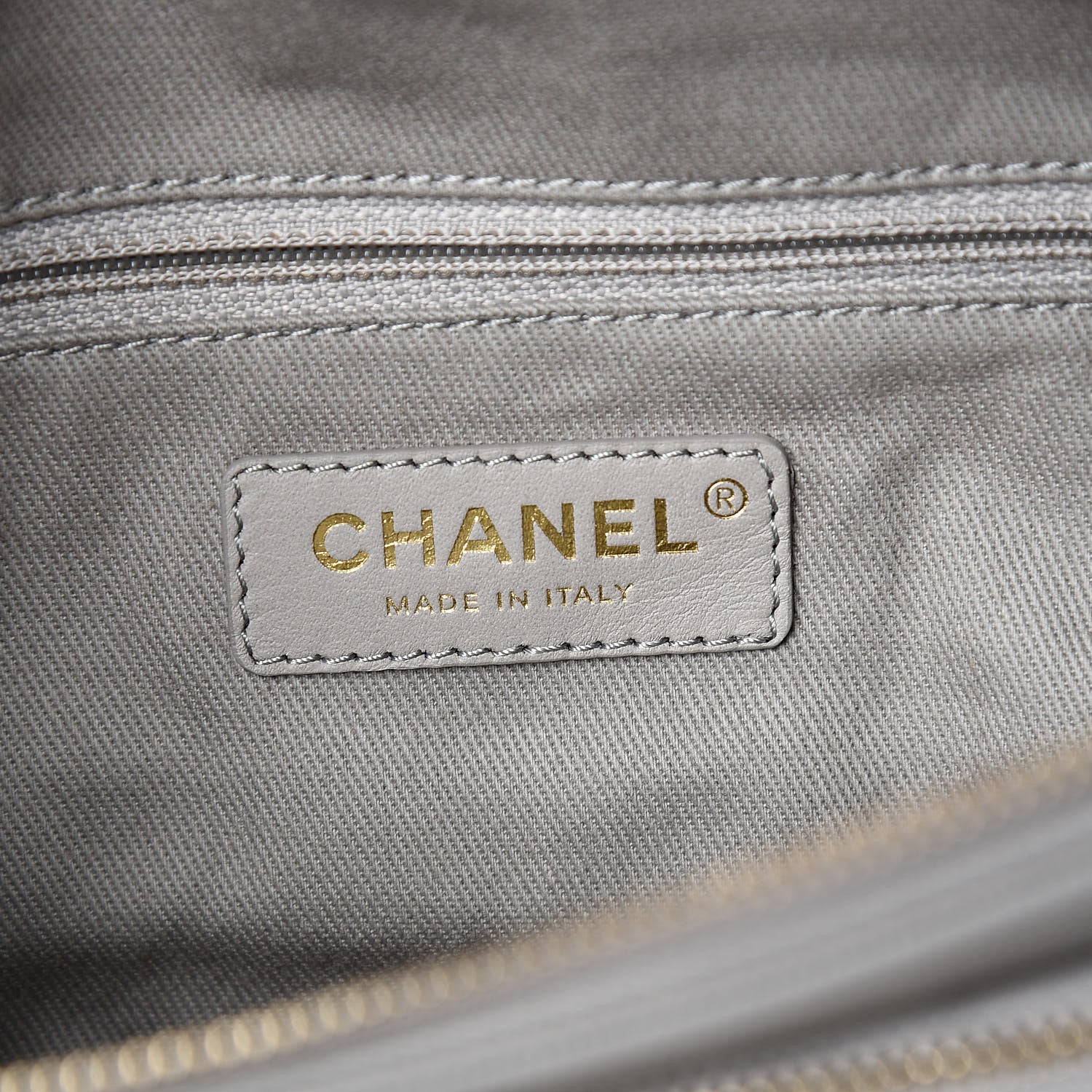 Chanel Caviar Quilted Business Affinity Waist Bag Grey 6 of 10