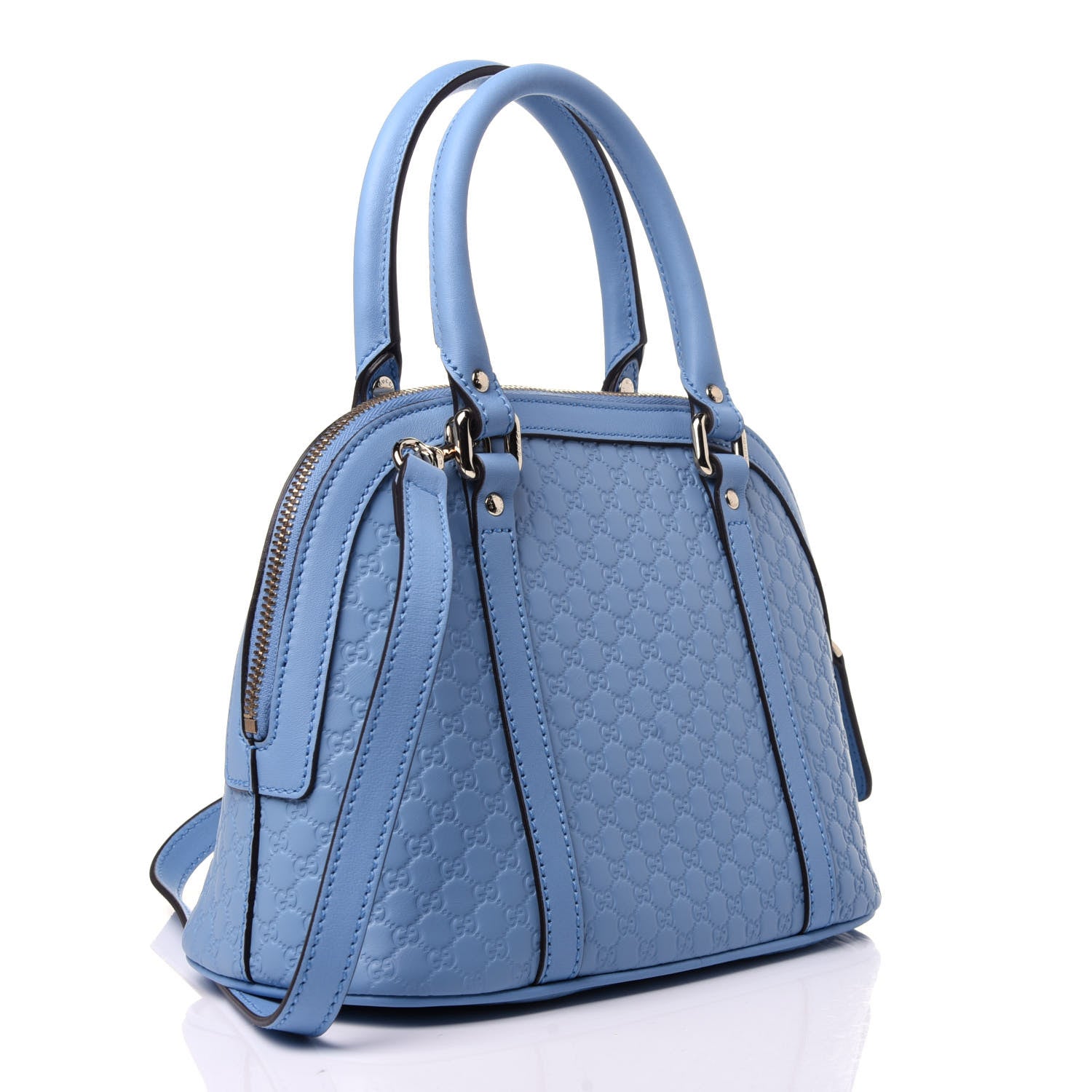 Gucci Microguccissima Mini Dome Bag Mineral Blue 3 of 10