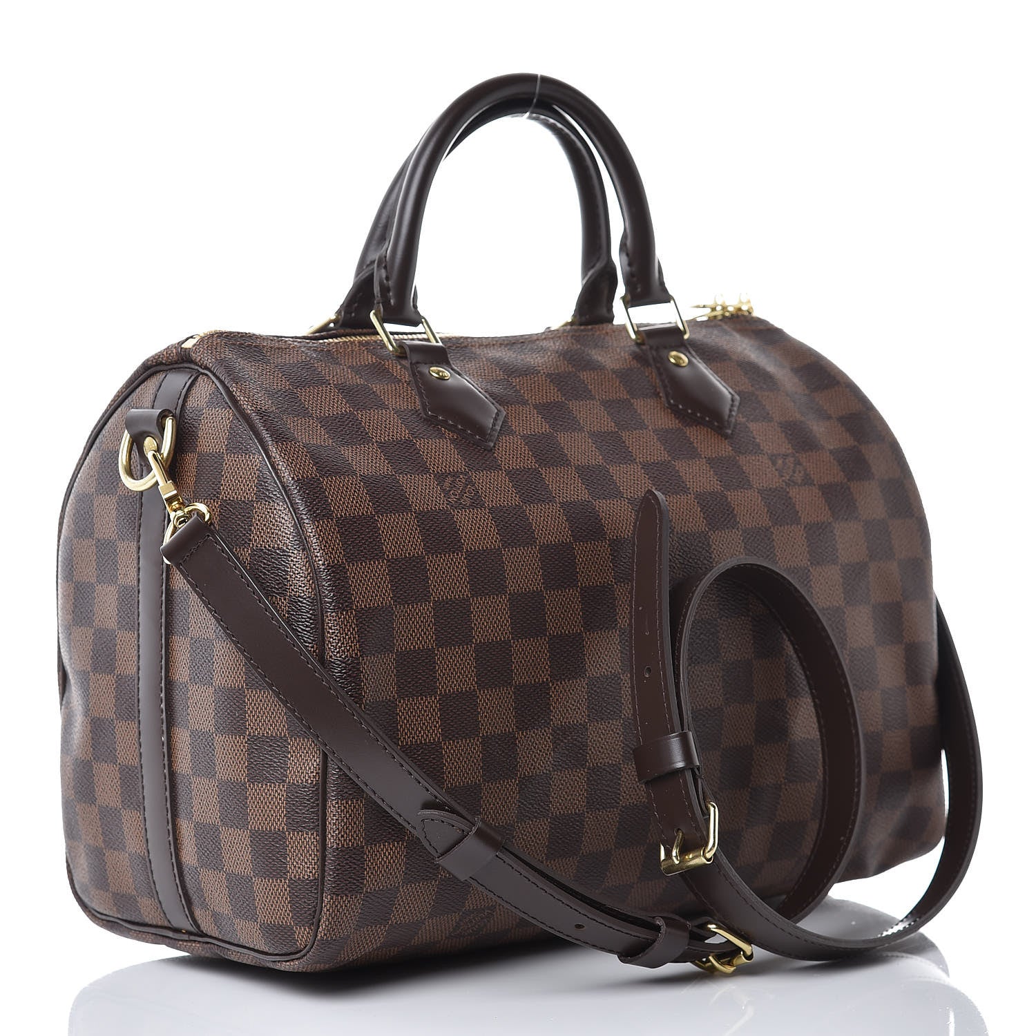 Louis Vuitton Damier Ebene Speedy Bandouliere 30 3 of 9