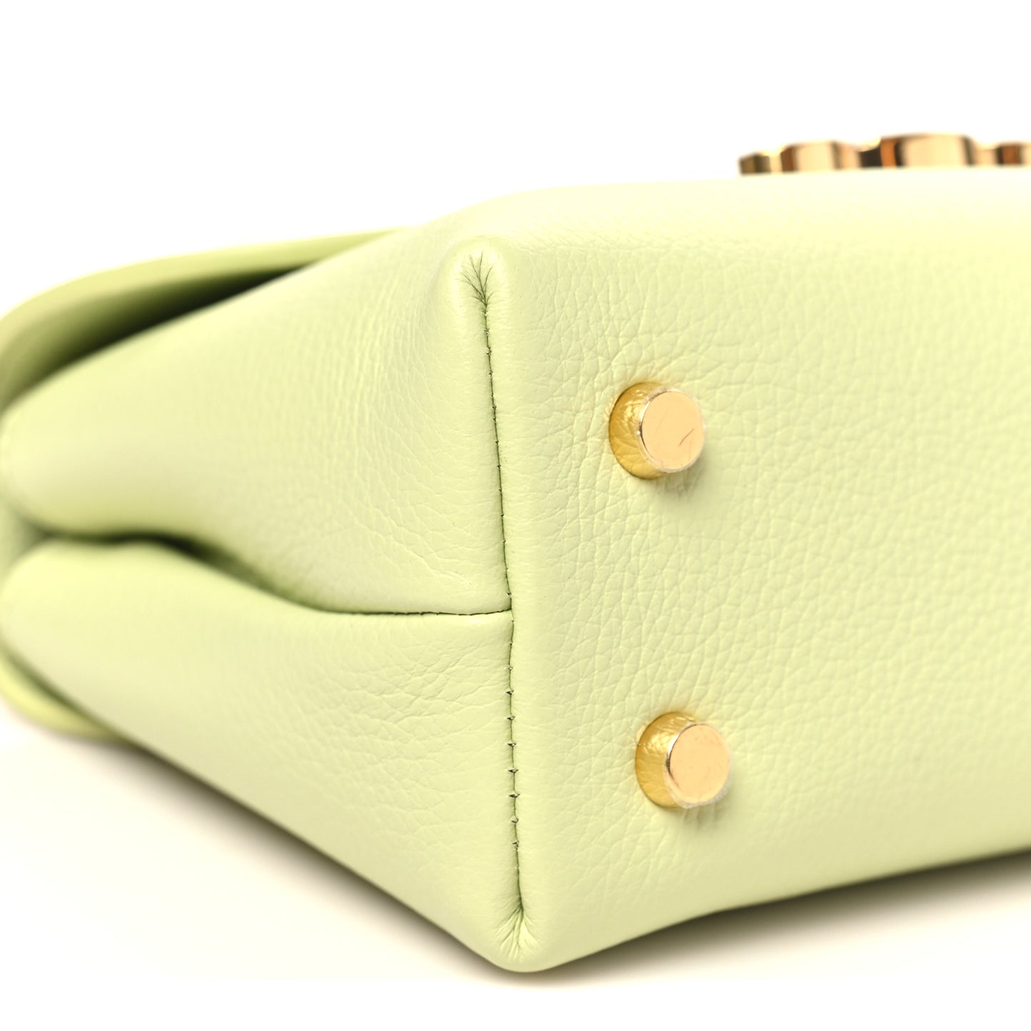 Supple Grained Calfskin Teen Nino Soft Lime