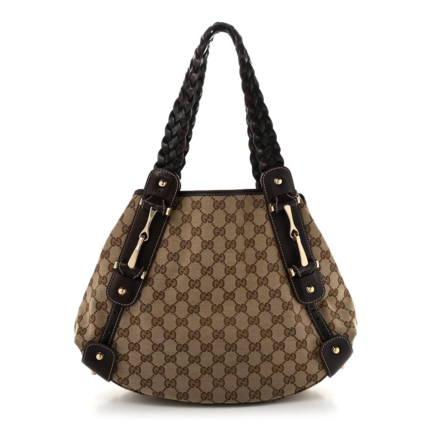 Gucci Monogram Small Pelham Shoulder Bag Dark Brown 1 of 10