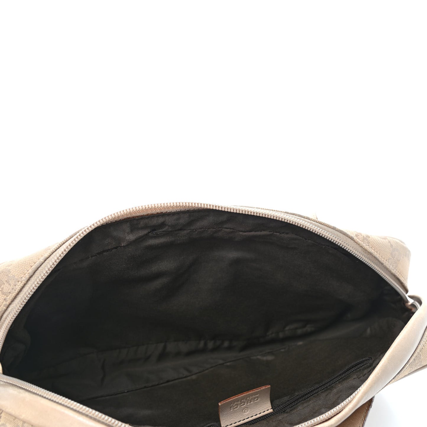 Monogram Satchel Beige