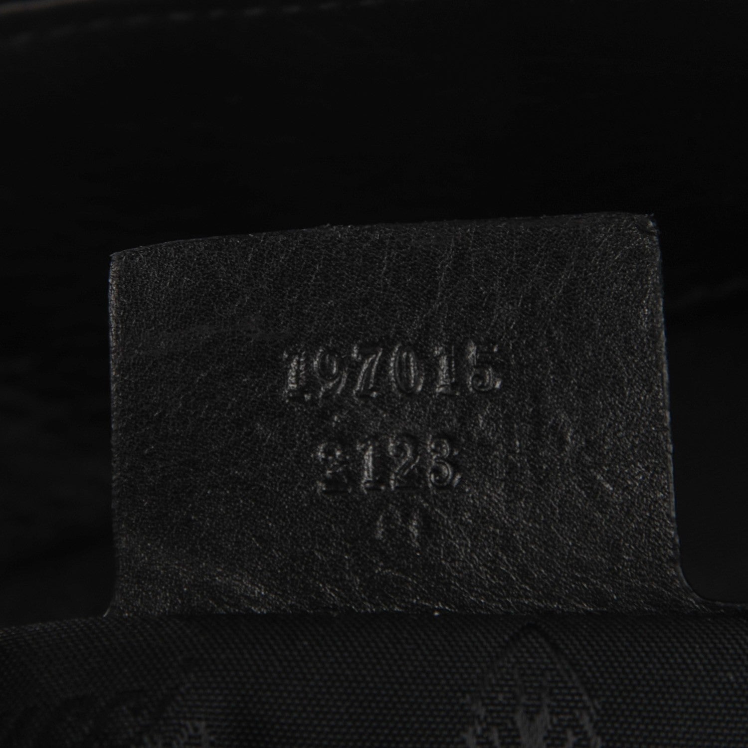 Gucci Leather Large Hysteria Clutch Black 7 of 7