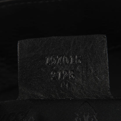 Gucci Leather Large Hysteria Clutch Black 7 of 7