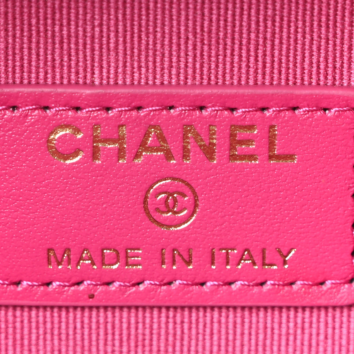 Chanel Caviar Quilted Twist Your Buttons Clutch With Chain Fuchsia 6 of 11