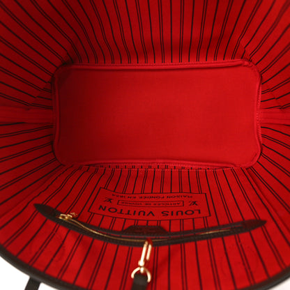 Louis Vuitton Damier Ebene Neo Neverfull MM 6 of 9
