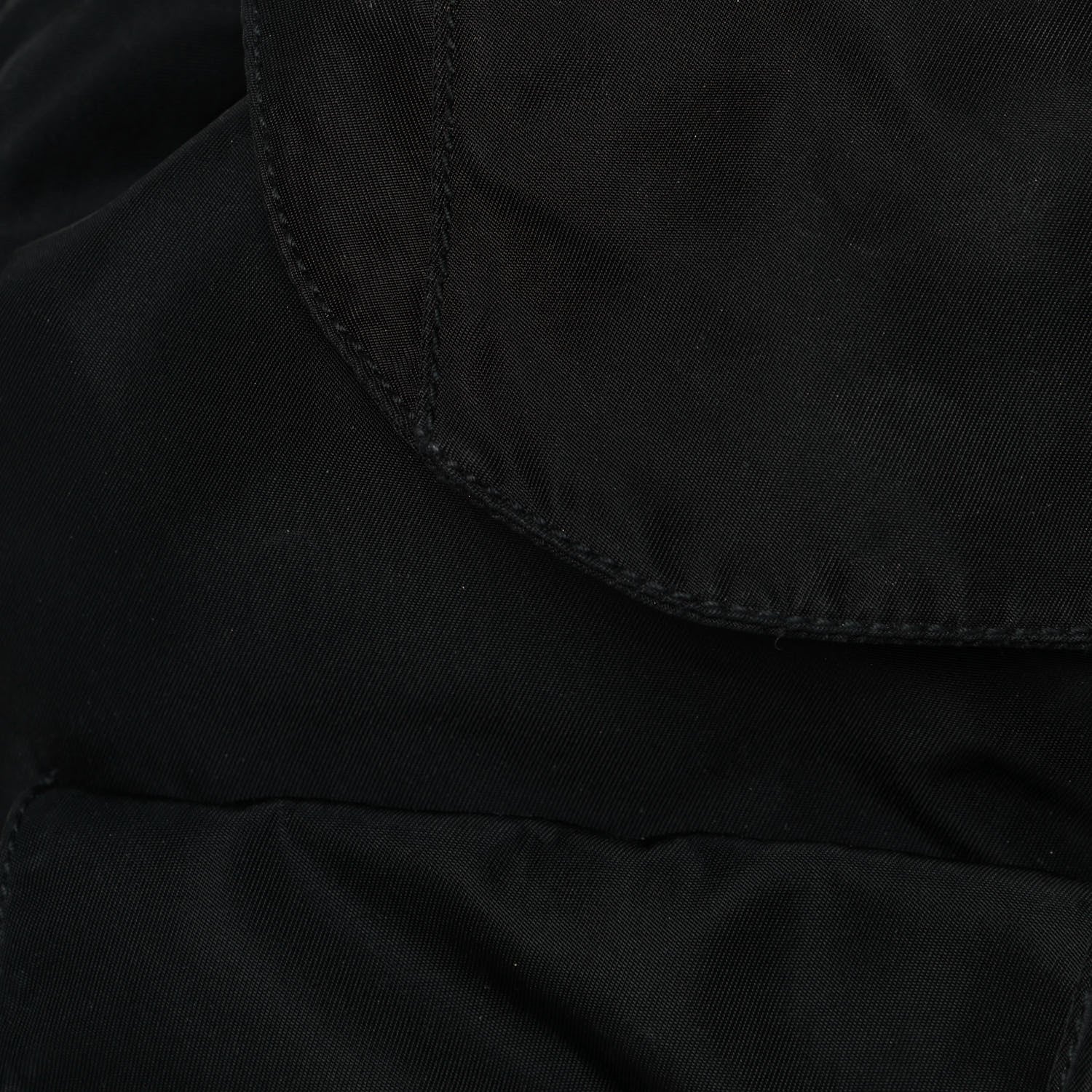 Prada Nylon Vela Medium Backpack Black 12 of 17
