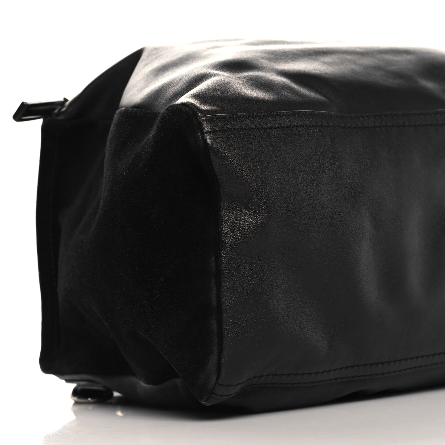 Calfskin Crocodile Embossed Medium Pandora Black