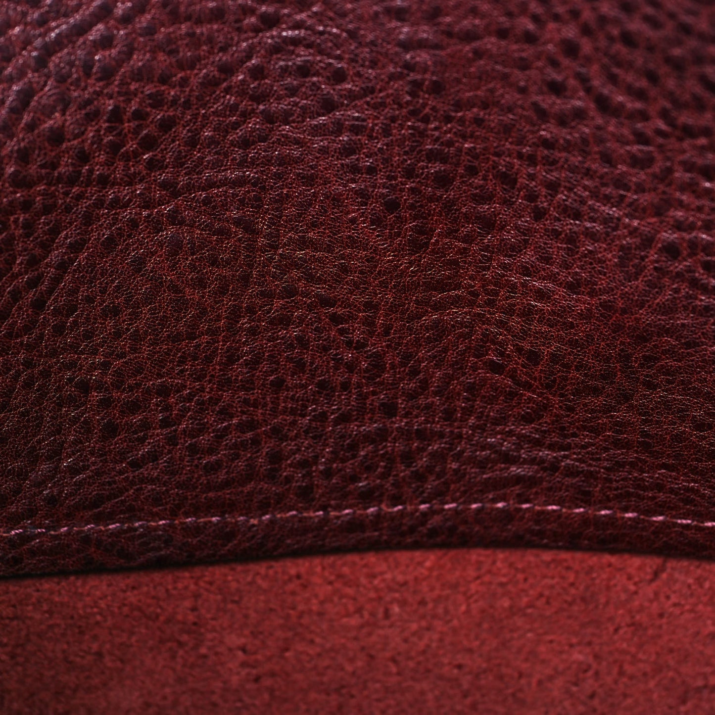 Natural Leather Cara Delevigne Convertible Satchel Oxblood