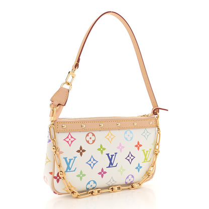 Louis Vuitton LV X TM Monogram Multicolor Pochette Accessories White 3 of 9