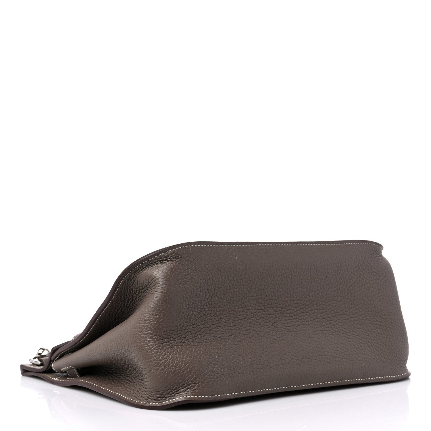Hermes Taurillon Clemence Jypsiere 28 Etoupe 4 of 12