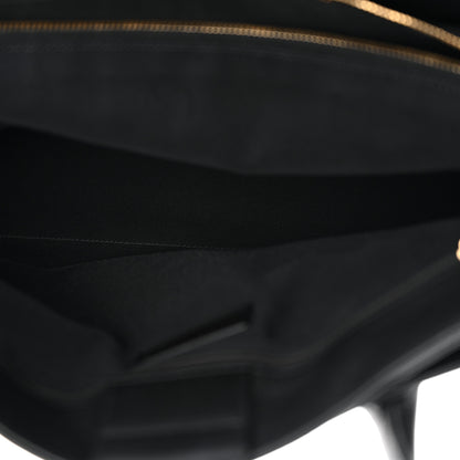 Chanel Calfskin Cerf Executive Shopper Tote Black 5 of 12