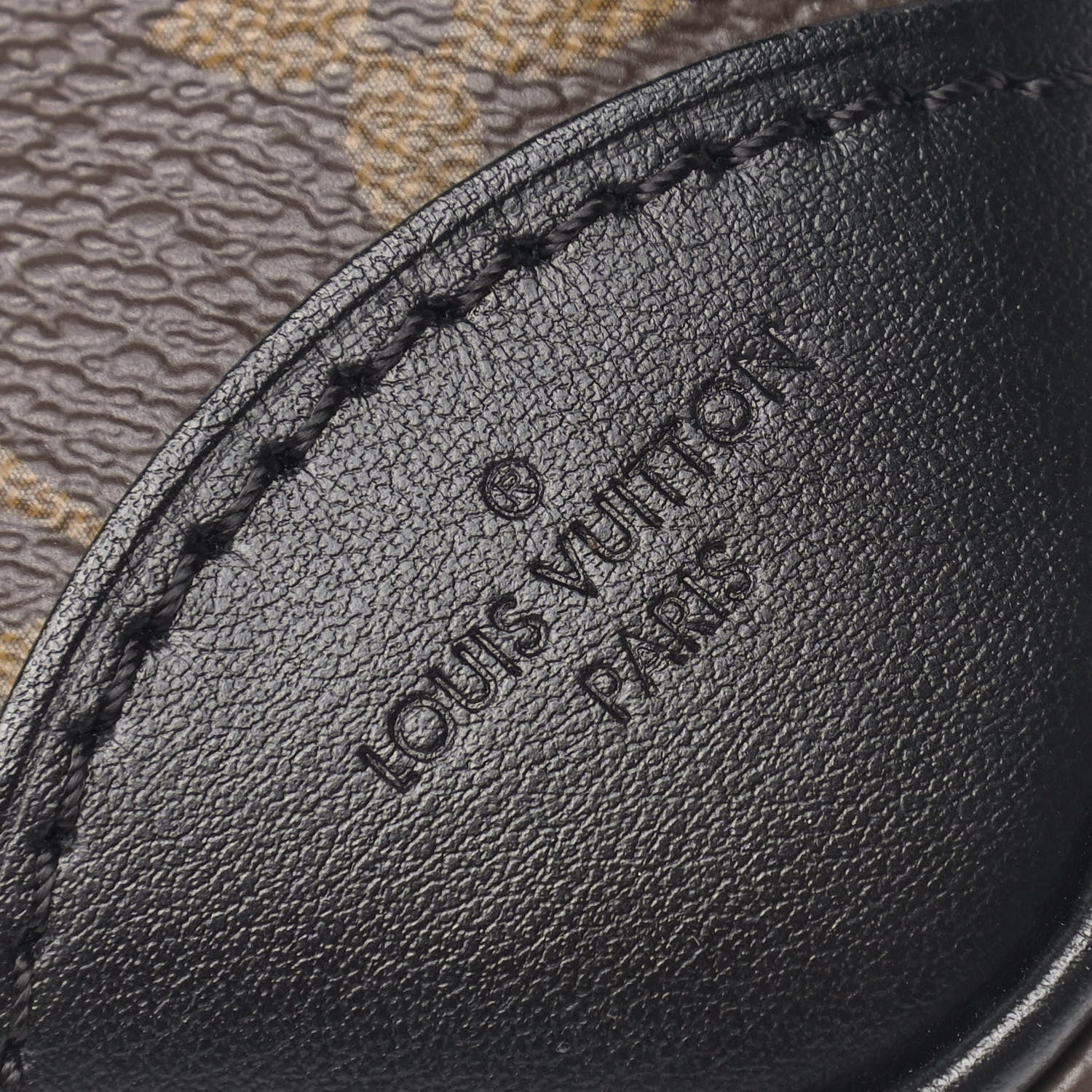 Louis Vuitton Monogram Odeon PM Black 6 of 10