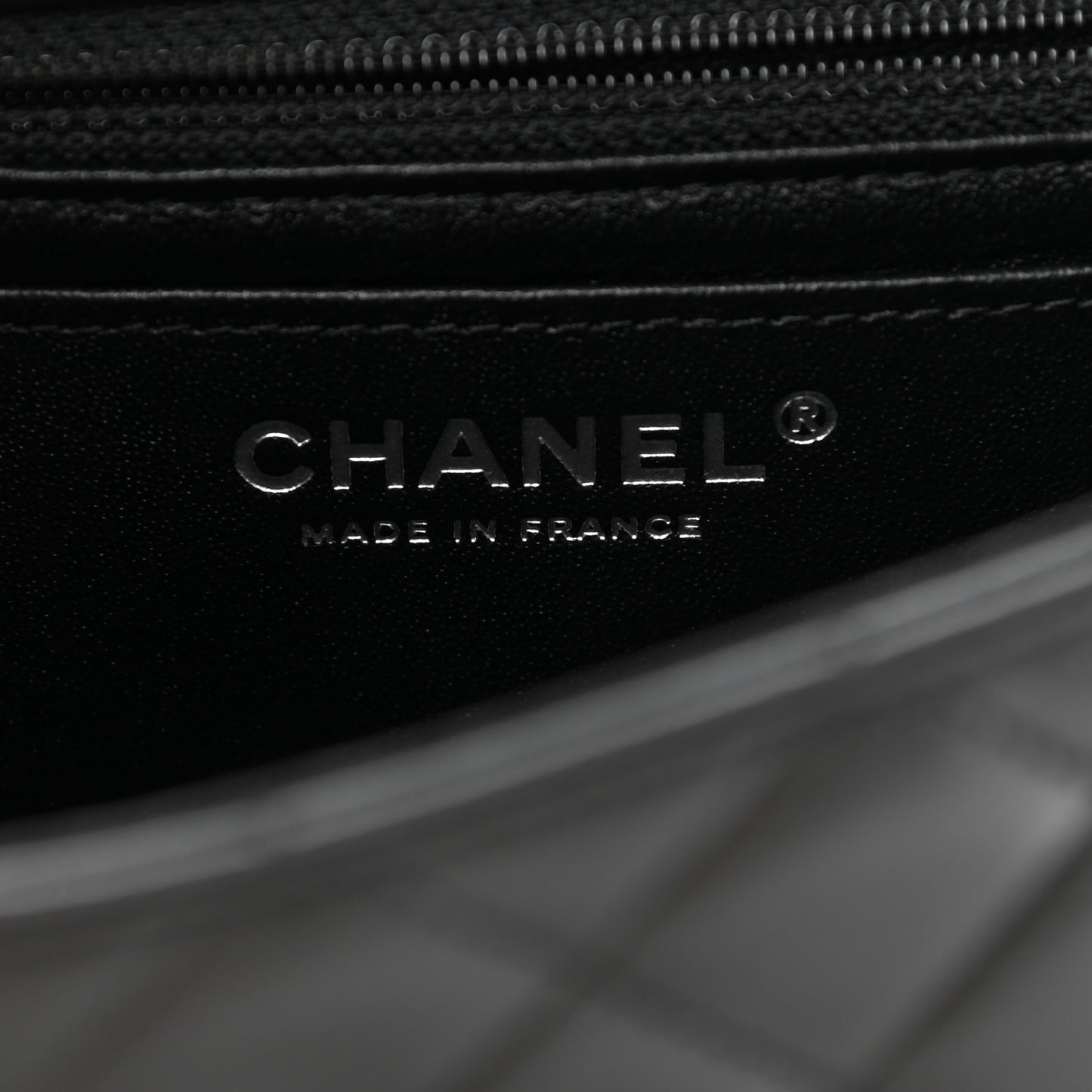 Lambskin Quilted Mini Rectangular Flap So Black