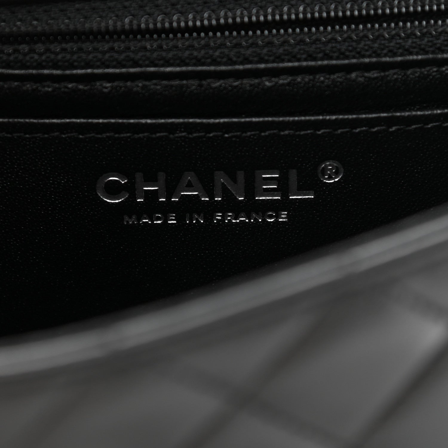 Chanel Lambskin Quilted Mini Rectangular Flap So Black 6 of 10