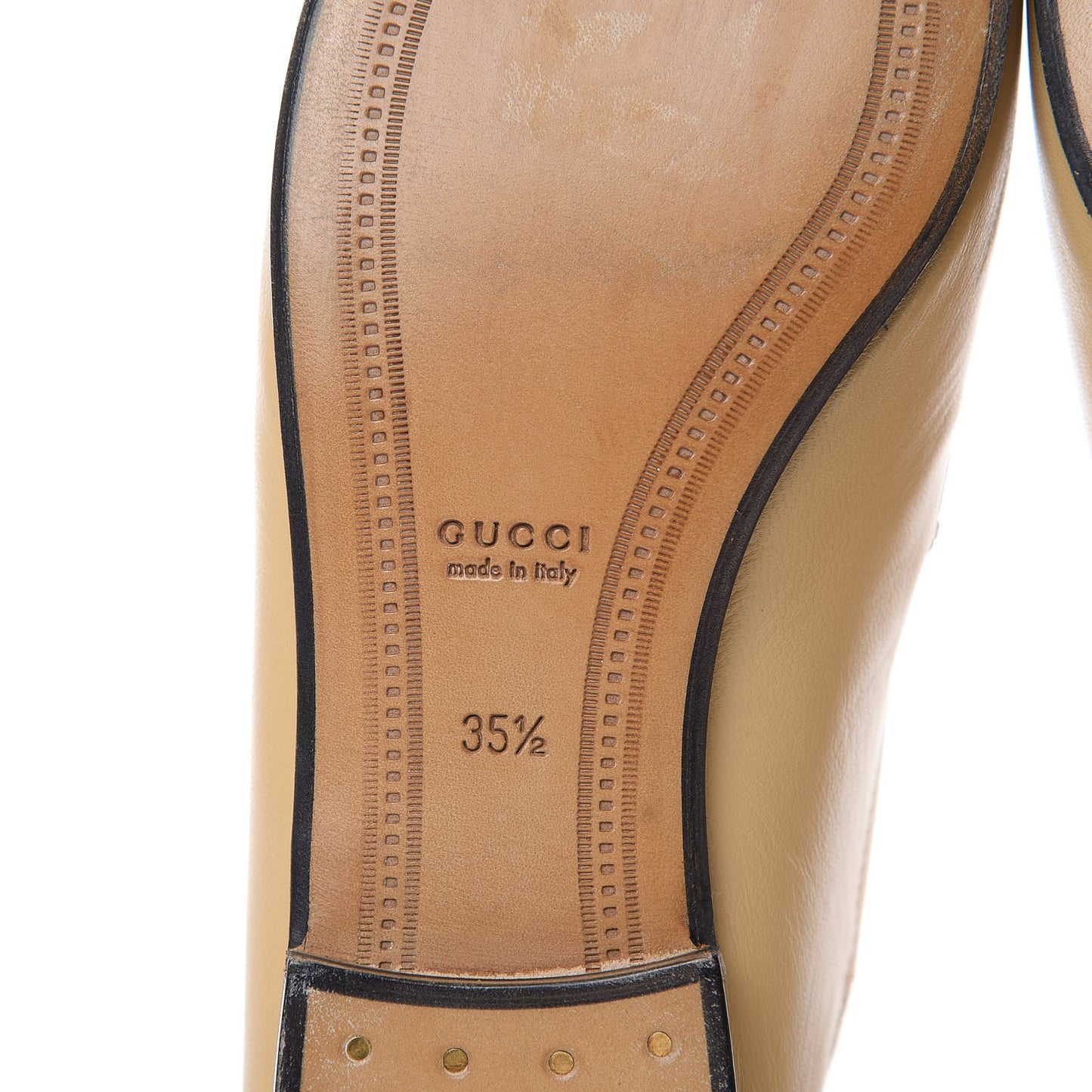 Lambskin Womens Brixton Horsebit Loafers 35.5 Wheat