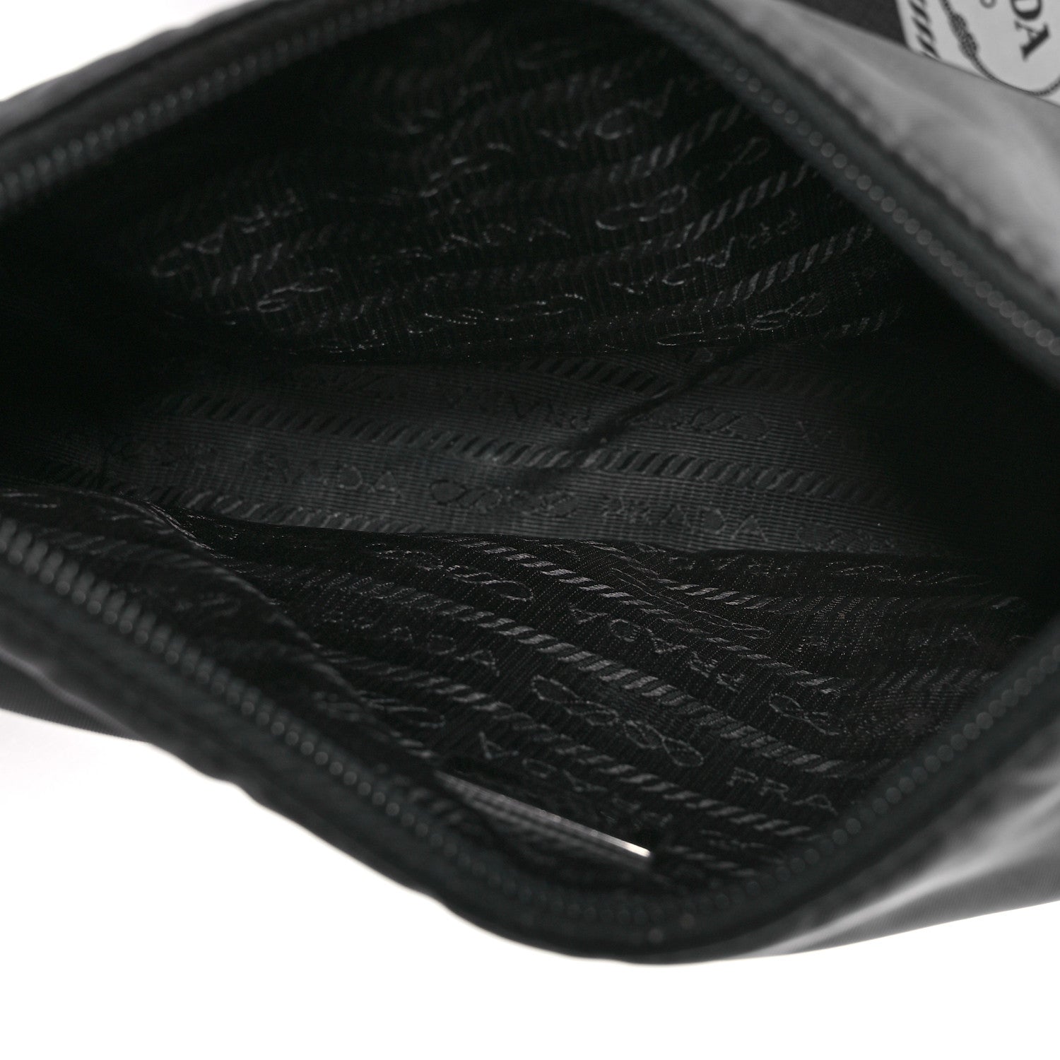 Prada Tessuto Nylon Mini Re-Edition 2000 Bag Black 5 of 11